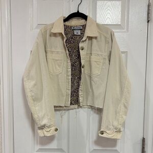 Columbia Women's Off-White Corduroy Jacket